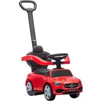 AIYAPLAY 2 in 1 Baby Ride on Push Car Mercedes-Benz C-Class Licensed in Red