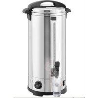 HOMCOM 24L Catering Urn, 2500W Stainless Steel Tea Urn with Keep Warm in Silver