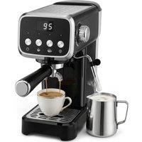 HOMCOM Espresso Machine with 20-Bar Pressure, Black