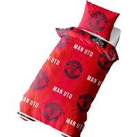 Manchester United FC Honour Reversible Duvet Set in Red | Size: Double