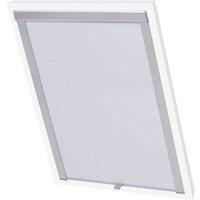 Berkfield Home Blackout Roller Blind White PK08