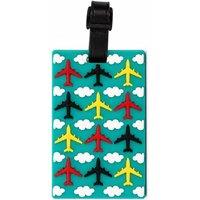 BluCore Travel Luggage Tag with ID Card, Bag Identification Tag