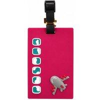 BluCore Travel Luggage Tag with ID Card, Bag Identification Tag