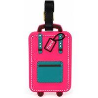 BluCore Travel Luggage Tag with ID Card, Bag Identification Tag