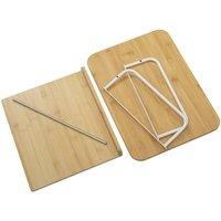 VOGREX Bamboo Coffee Capsule Stand Drawer Storage Cup Holder in Natural