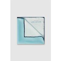 Ted Baker Men's Plain Pocket Square in Baby Blue