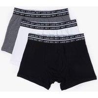 Luke 1977 Men's Captain 3 Pack Boxer Shorts in Black | Size: XS