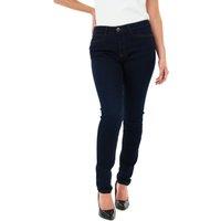 Smart Living Women's Classic Skinny Fit Denim Jeans with Comfortable Stretch in Indigo | Size: 12