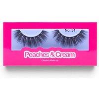 Peaches & Cream Women's NO 31 False Eyelashes in Black