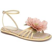 Sam Edelman Women's Circus NY Olana Flower Sandals in Yellow | Size: 5