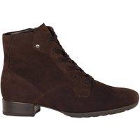 Gabor Women's 'Balban' Lace Up Ankle Boots in Brown | Size: 6