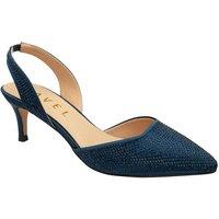 Ravel Women's 'Mallow' Satin Pointed-Toe Shoes in Navy | Size: 4