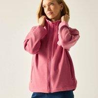 Regatta Women's Ashlynn Full Zip Knitted Fleece in Rose | Size: 14