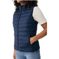 IQONIQ Women's Meru Polyester Body Warmer in Navy | Size: 2XS