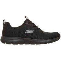 Skechers Women's Womens Summits Fresh Vision Slip-On Trainers - Black | Size: 6