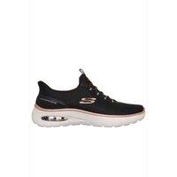 Skechers Women's Skech-Air Summits Mesh Bungee Slip-Ins Trainers - Black | Size: 8