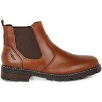 Rieker Men's 'Dallas' Chelsea Boots in Tan | Size: 6.5