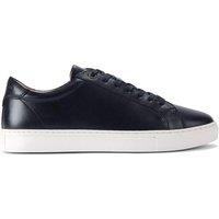 KG Kurt Geiger Men's 'Fire' Leather Trainers in Navy | Size: 8