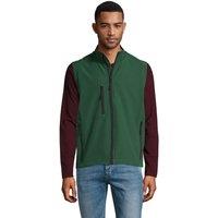 SOL'S Men's Rallye Soft Shell Bodywarmer Jacket in Bottle Green | Size: 2XL