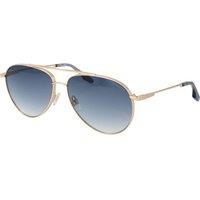 Trussardi Men's TSM3015 6204A Aviator/Navigator Sunglasses in Gold