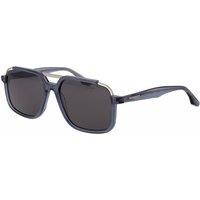 Trussardi Men's TSM9037 58T01 Square/Rectangle Sunglasses in Blue