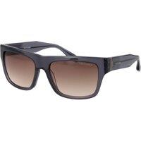 Trussardi Men's TSM9067 56T01 Square/Rectangle Sunglasses in Grey