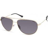 Kenneth Cole Men's KC2971-6032A Aviator/Navigator Sunglasses in Gold