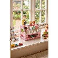Living and Home Wooden Ice Cream Counter Playset