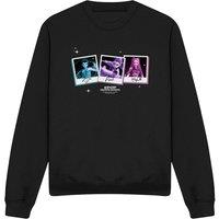 Netflix Kpop Demon Hunters Polaroids Sweatshirt, Black | Size: Large