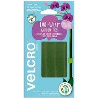 Velcro One Wrap Plant Ties 15cm x 1.2m in Green