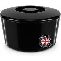 Chabrias Ltd Black 10L Ice Bucket with Lid & Removable Drainage Liner, UK Made