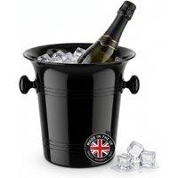 Chabrias Ltd 3.5 Litre Black Wine Cooler & Champagne Ice Bucket - UK Made