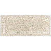 Homescapes Luxury Bath Mat Runner Reversible 1600GSM 100% Cotton, 40 x 100cm Long in Cream | Size: 40 x 100 cm