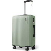 Lugg Vacay 20inch Suitcase, ABS Hard Shell, TSA Indent Lock (55x23x35cm) in Light Green | Size: 55 x 23 x 35 cm