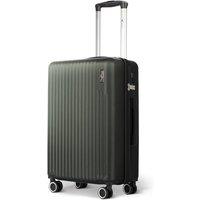 Lugg Vacay 20inch Suitcase, ABS Hard Shell, TSA Indent Lock (55x23x35cm) in Dark Green | Size: 55 x 23 x 35 cm