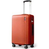Lugg Vacay 20inch Suitcase, ABS Hard Shell, TSA Indent Lock (55x23x35cm) in Terracotta | Size: 55 x 23 x 35 cm