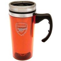 Arsenal FC Official Aluminium Travel Mug in Red