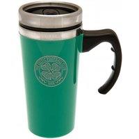 Celtic FC Official Aluminium Travel Mug in Green