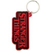 Stranger Things Logo Keyring in Red