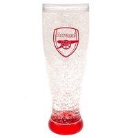 Arsenal FC Slim Freezer Pint Glass in Red