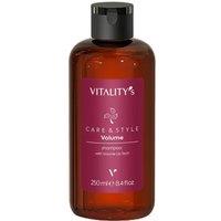 Vitalitys Care & Style Volume Shampoo 250ml in Brown