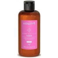 Vitalitys Care & Style Chroma Shampoo for Coloured Hair 250ml in Brown