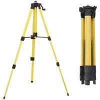 SPETLEK 1.2M Laser Level Tripod Adjustable Height Stand For laser Level in Yellow | Size: 10000mm x 520mm