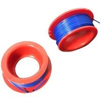 FLAVORA 2x Spool-For Flymo ET21 Mini Trim in Red | Size: 100g