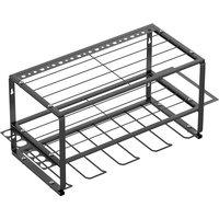 FLAVORA 3-Layers Wall Mounted Power Tool Organizer in Black | Size: 10000mm x 520mm