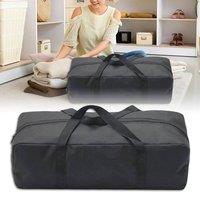 FLAVORA 2PCS Awning Tent Pole Bag Oxford Cloth Storage in Black