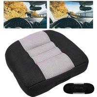 FLAVORA Car Booster Seat Cushion Driver Posture Cushion in Black | Size: 100 cm x 190 cm