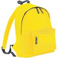 Bagbase Men's Fashion Backpack Rucksack (18 Litres) Pack of 2 in Bright Yellow