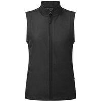 Premier Women's Windchecker Printable Gilet in Black | Size: 3XL
