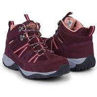 Northwest Territory Women's Brock Leather Waterproof Walking Boots in Purple | Size: 4